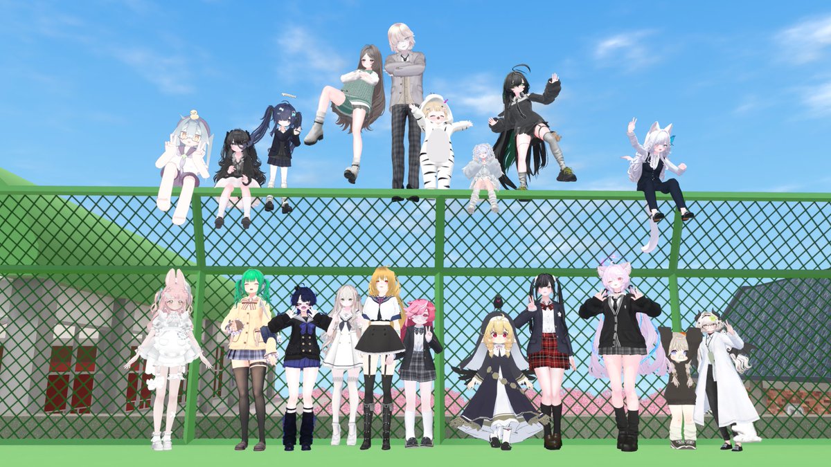 Rukanan_VRC's tweet photo. 入学しました！🌸
２週間よろしくね～！
#私立VRC学園 https://t.co/RUMn76wQvw