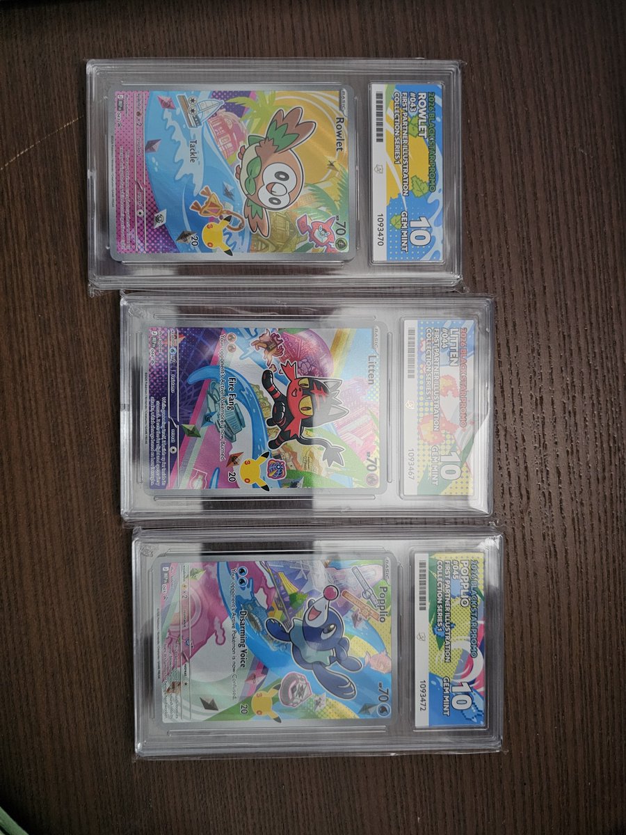 cuteandquirkyuk's tweet photo. Sold some #pokemon
#ace graded slabs. I showed pics and buyer swaped the  cards. Got away with the cards plus a refund, customer services was crap - technical fault plus incompitence! Make these cards too hot too handle @vinted @ace_grading @vintedUK #firstpartnerillustration https://t.co/Gs5XtmdM92