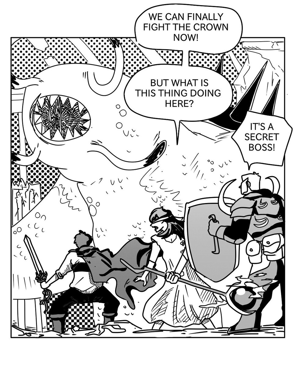 Muhamma70940833's tweet photo. Great Hero (1)
.
.
.
#manga #webcomic #fantasyart #indiecomic #blackandwhiteart #comedycomic https://t.co/I2gqxR9vJj