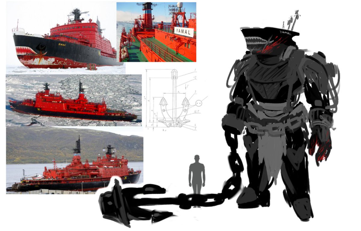XAERainY's tweet photo. nuclear-powered icebreaker YAMAL
#concept #art https://t.co/Qp5zXX8aCQ
