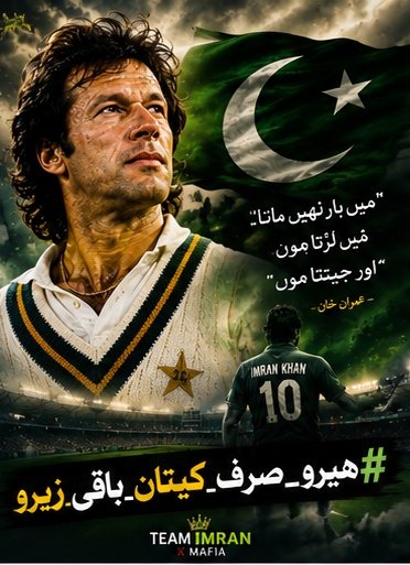 RanaRehman75's tweet photo. #ہیرو_صرف_کپتان_باقی_زیرو
عمران خان صرف ایک سیاست دان نہیں، بلکہ ایک ایسی شخصیت ہیں جنہوں نے دنیا کے سامنے پاکستان کا سر فخر سے بلند کرنا سکھایا۔ لارڈز کا میدان ہو، میلبرن کا تاریخی اسٹیڈیم ہو یا کینگروز کی دھرتی پر آسٹریلیا کو ان کے گھر میں شکست دینا—عمران خان نے ہمیشہ فرنٹ سے لیڈ کیا۔ انہوں نے روایتی گوروں کے کھیل میں پاکستانیوں کو یہ یقین دلایا کہ ہم دنیا کی کسی بھی طاقت سے کم نہیں ہیں۔ یہی "خودی" اور "آزاد خارجہ پالیسی" کا ویژن آج ان کی سیاست کا محور ہے، جس نے پوری قوم کو بیدار کر دیا ہے۔#ہیرو_صرف_کپتان_باقی_زیرو