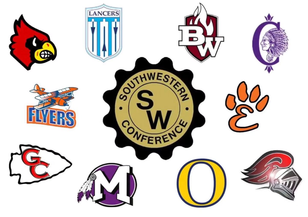 StevePorter51's tweet photo. It’s an expanded look for the Southwestern Confence starting this fall. Ten teams and two divisions🤔 https://t.co/tl5utglDVO