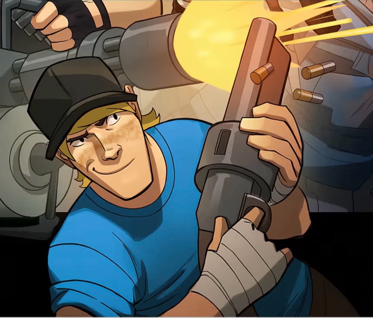 artist_emily's tweet photo. Tried my hand at editing a comic panel to make Scott.
I also made one with Sunny but I didn’t like it lol. https://t.co/kGcmAAFqlG
