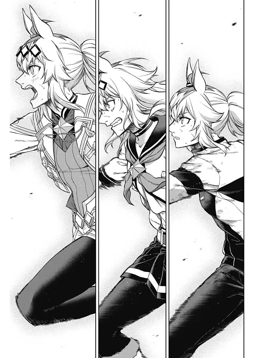 Delta60510's tweet photo. Oguri Cap won her last race. It was the best conclusion for the legendary horse girl. Also the manga captured the moment beautifully.
Thank You Oguri Cap
#umamusume #oguricap #manga https://t.co/6QpTbkRpFQ
