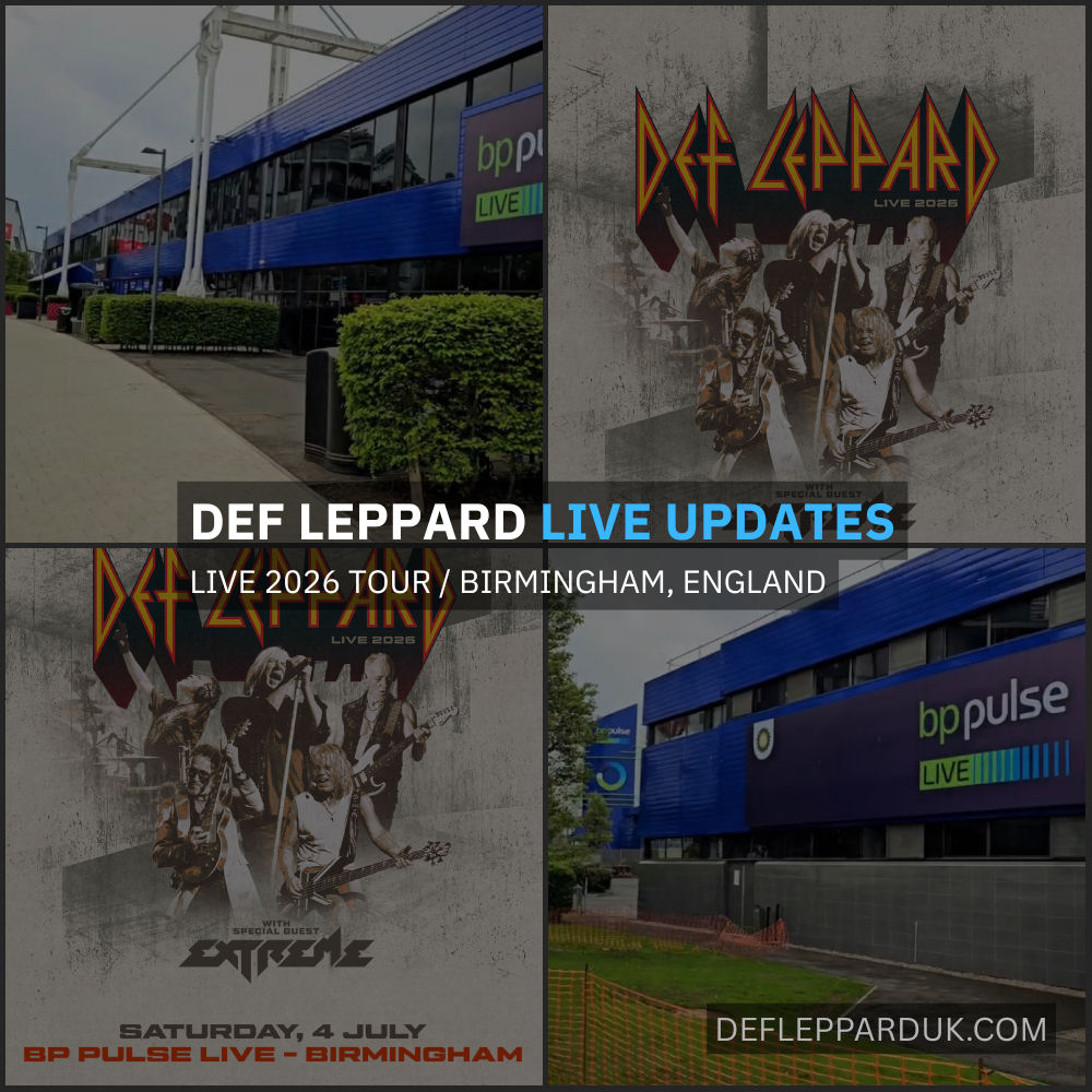 dltourhistory's tweet photo. Def Leppard News - #DefLeppard - Birmingham, England 4th July 2026 π¬π§
Live Updates - DL due on after 9pm
#setlist #philcollen #joeelliott #bppulselive
https://t.co/paesi2qdoB https://t.co/gn31etQR9p