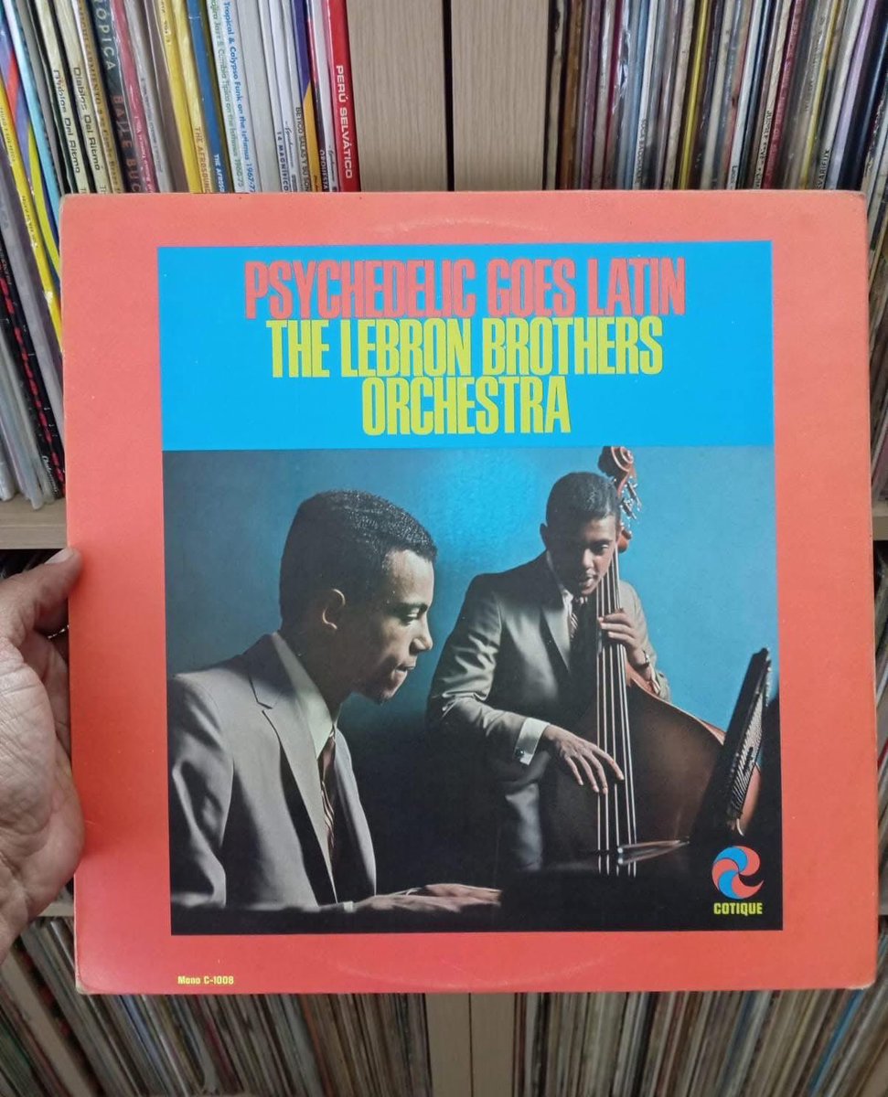 don_alirio's tweet photo. ¡FELICES 59 AÑOS!
Un 4 de julio de 1967 The Lebron Brothers graban su álbum debut 'Psychedelic goes latin', disco con carácter desafiante en el que convergen el blues, el soul, el boogaloo, el mambo y la descarga, particularidad muy común en el catálogo Cotique de la época. https://t.co/bGJZb99iXF