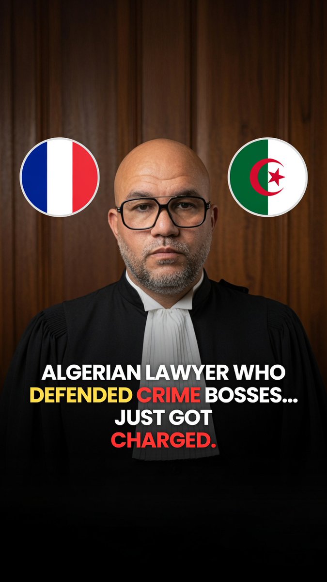 anil_jamess's tweet photo. An Algerian‑French lawyer in Paris has been charged with organized money laundering and tax evasion after investigators traced €300,000 through shell companies. His history defending major criminals adds to the scandal.

#paris #france #algeria #moneylaundering #investigation https://t.co/d2LuaPvZGr