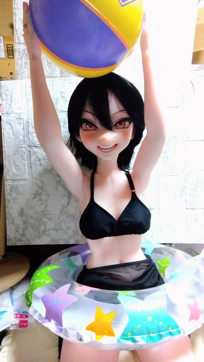 104tokia's tweet photo. #Elsababe
ちょい早いけど夏仕様にしてある魅音👙
水着のサイズはちょっと大き目だったけど
色移りの心配は無さそうでホッとしてる(・。・;

浮き輪はダイソーで330円、ビーチボールは
ガチャで400円･･･何かモヤッとするね(^-^; https://t.co/4361KTY7bM