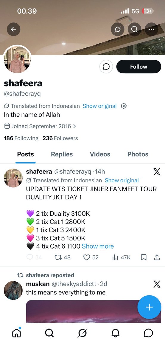 shafeerarai's tweet photo. @DyandraGlobal GUYS SEKARANG DIA PAKE NAMA GUE, PLS TOLONG BANTU DI REPORT YA GAIS AKUNNYA😭😭😭 YA ALLAH TOLONG KASIH ORANG INI KESADARAN YA ALLAH https://t.co/U3TBt19Bd4