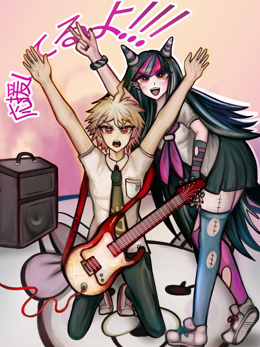 Wccouk's tweet photo. To everyone that is waiting to the results, good luck!!! Ibuki and Hajime wish you the best! 
Gift to: @0co_me 💕
#ダンガンロンパ #Danganronpa #IbukiMioda https://t.co/scJ1S8uvl6