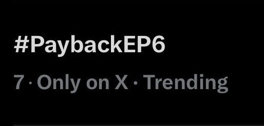 PaybackSeries's tweet photo. อันดับ 7 บน X แล้ว 🥹💗🐰 ฮืออออ
น้ำตาจะไหล น้องพิงค์ดีใจแทนนักแสดงและทีมงานทุกคนจริง ๆ

ขอบคุณทุกคนที่ช่วยกันเทรนด์จนมาถึงตรงนี้นะคะ 🤍 มา!! ลุยกันต่ออีกสักหน่อย ปั่นกันให้สุดไปด้วยกัน!

#PaybackEP6 https://t.co/MgNCF7XpDe
