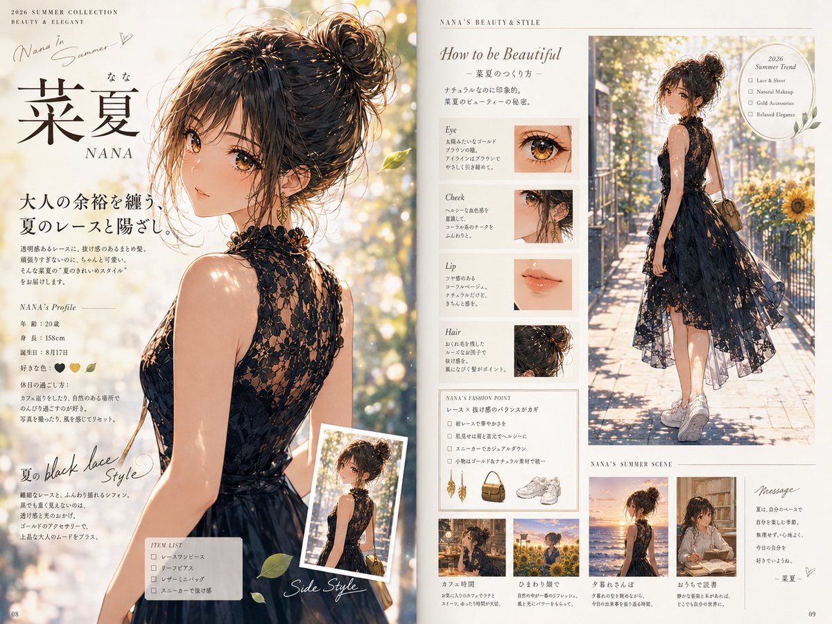 👗 共催イベントのお知らせ 👗 #AIサマーファッション誌2026 🫧 星宮