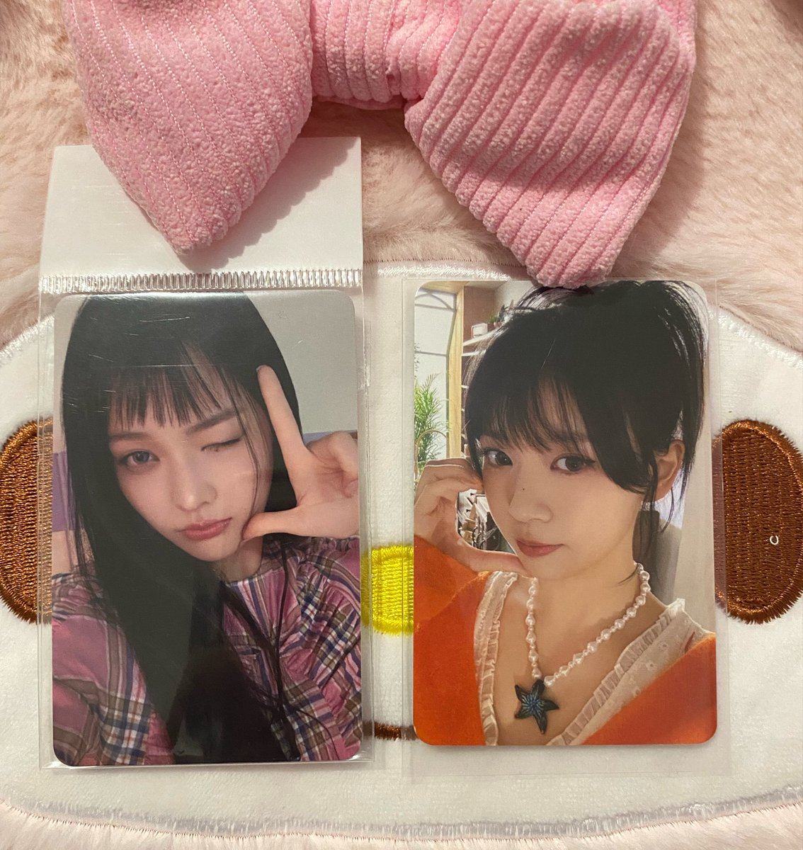 ＢＥＳＴＩＥ　 Ｊｕｎｇ Ｙu Ｊi　 トレカ【希少】 look at the photocards my bestie brought me back from korea 😭🥹💝