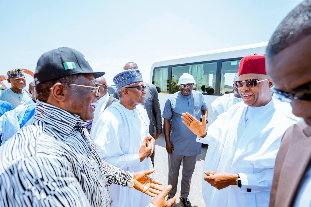 officialSKSM's tweet photo. The Federal Government has flagged off the rehabilitation of the Bama-Banki Road and Dikwa-Gamboru-Ngala Road in Borno State, describing the projects as strategic corridors for trade, agriculture, security access, and post-insurgency recovery in the North-East.

The government particularly said road infrastructure remains inseparable from the region's quest for lasting peace and economic recovery.

The Vice President, Senator @KashimSM, who performed the flag-off on behalf of President @officialABAT on Saturday, said the road projects reflect the administration’s commitment to restoring mobility, rebuilding economic confidence, and reconnecting communities that have endured years of insecurity and infrastructural neglect.

Speaking at the event, VP @KashimSM said the two corridors would strengthen cross-border economic activity and widen the reach of security agencies across the North-East.

According to him, roads determine whether farmers can move produce to markets, traders can reach customers, children can access schools, patients can reach healthcare facilities, and security agencies can respond to communities in time.

“Roads are the live wire of our commercial engagements. They determine whether the farmer reaches the market, the trader reaches the customer, the child reaches school, the patient reaches care, and security agencies reach communities in time,” the Vice President said.