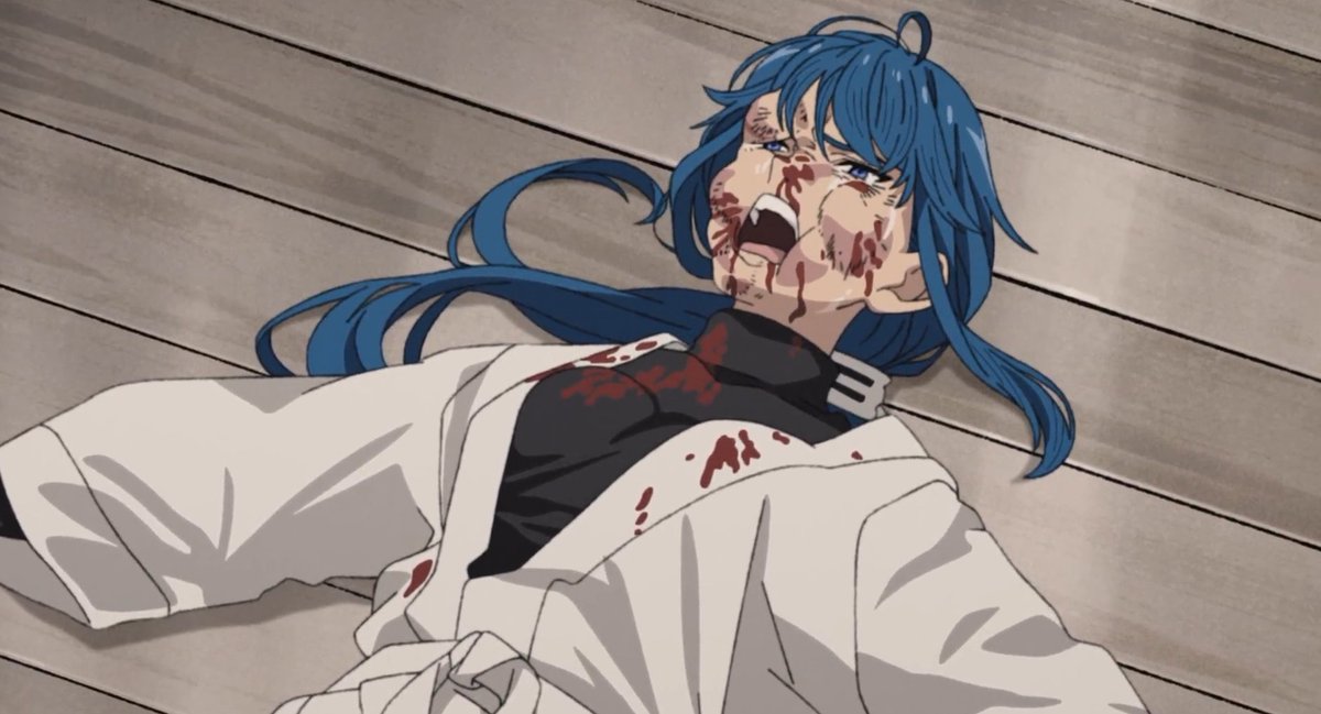 gilgaslash's tweet photo. Mushoku Tensei: Jobless Reincarnation Season 3
Episode 1

Incredible episode! Holyshit Eris does not have it easy at all. I also love the multiple sword guy, I love the little touches how he moves his hands to his sheathed swords whenever Eris is close to him, like she'll attack https://t.co/mKYUZ4O1vx