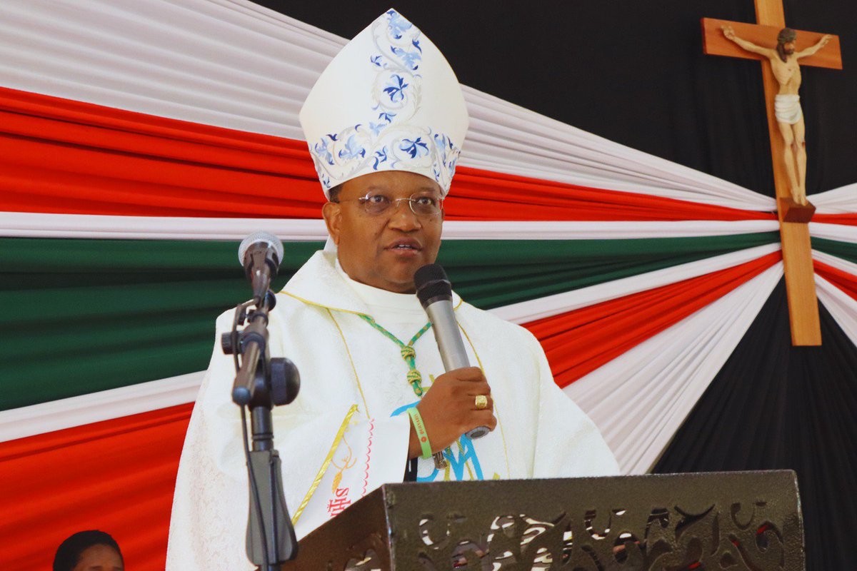 adnyeri's tweet photo. ✨ Catholic Teachers' Day Celebration ✨

The Catholic Archdiocese of Nyeri joyfully celebrated Catholic Teachers' Day, bringing together teachers, school administrators, and education stakeholders for a day of prayer, thanksgiving, and renewal. The Holy Mass was presided over by our Archbishop Anthony Muheria.

In his homily, Archbishop reflected on the Book of Sirach, reminding the faithful that God created humanity in wisdom, and that this wisdom is nurtured within us through the gift of the Holy Spirit. He noted that while God is the Creator and author of all wisdom, human beings can only fully understand it by remaining close to Him.

Using the image of the moon, Archbishop explained that the moon has no light of its own but shines by reflecting the sun. Likewise, Christians and especially teachers are called to reflect the light and beauty of God in their words, actions, and daily lives.

"The moon shines because it reflects the sun. In the same way, when we place ourselves before God, His beauty shines through us despite our weaknesses and imperfections."

Archbishop challenged Catholic teachers to reflect on whether they truly live out their vocation as authentic witnesses of Christ. He encouraged them to continually position themselves before God so that His wisdom and goodness may be visible through their service.

He further reminded teachers that they are called to be the light and salt of the world, opening their hearts to God's grace and allowing Him to transform them into instruments of hope for the young people entrusted to their care.

Recognizing the many challenges facing today's learners, Archbishop urged teachers to nurture resilience, faith, and moral character among the youth. He also encouraged young teachers to reject dishonesty and shortcuts, embracing integrity, sacrifice, and commitment in their profession.

Archbishop called on educators to be approachable, joyful, and content in their vocation, serving with generosity and love. Following the example of Mother Mary, he encouraged them to become teachers of faith through the ordinary witness of their daily lives.

As Guest of Honour, Mr. Elijah Omwega, Regional Director of Education – TSC, noted that while parents give children life, teachers impart the art of living. He emphasized that educators are mentors and role models who shape not only the academic growth of learners but also their values and character.

He called upon teachers to renew their commitment to the noble vocation of education by continuing to instill hope, justice, integrity, and moral values in schools. Mr. Omwega also expressed his appreciation to the Catholic Church for its unwavering contribution to education and the holistic formation of learners.

In his concluding remarks, he prayed that the Holy Spirit would continue to guide, strengthen, and inspire all teachers as they carry out their mission of educating, mentoring, and forming future generations.

God bless

ADN Communications Office