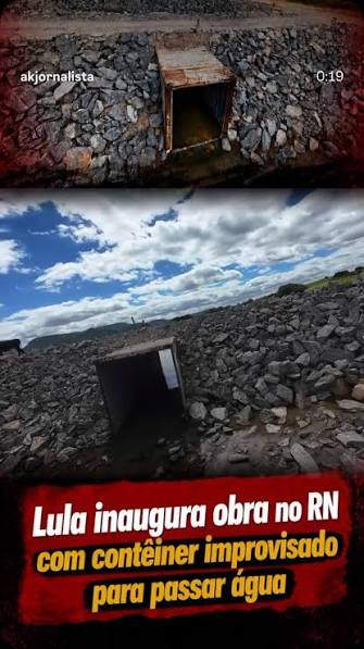 RafaelFontana's tweet photo. Enquanto os EUA vivem um novo momento de conquista espacial, no Brasil Lula inaugura um contêiner enferrujado. https://t.co/0xuG0i24QI