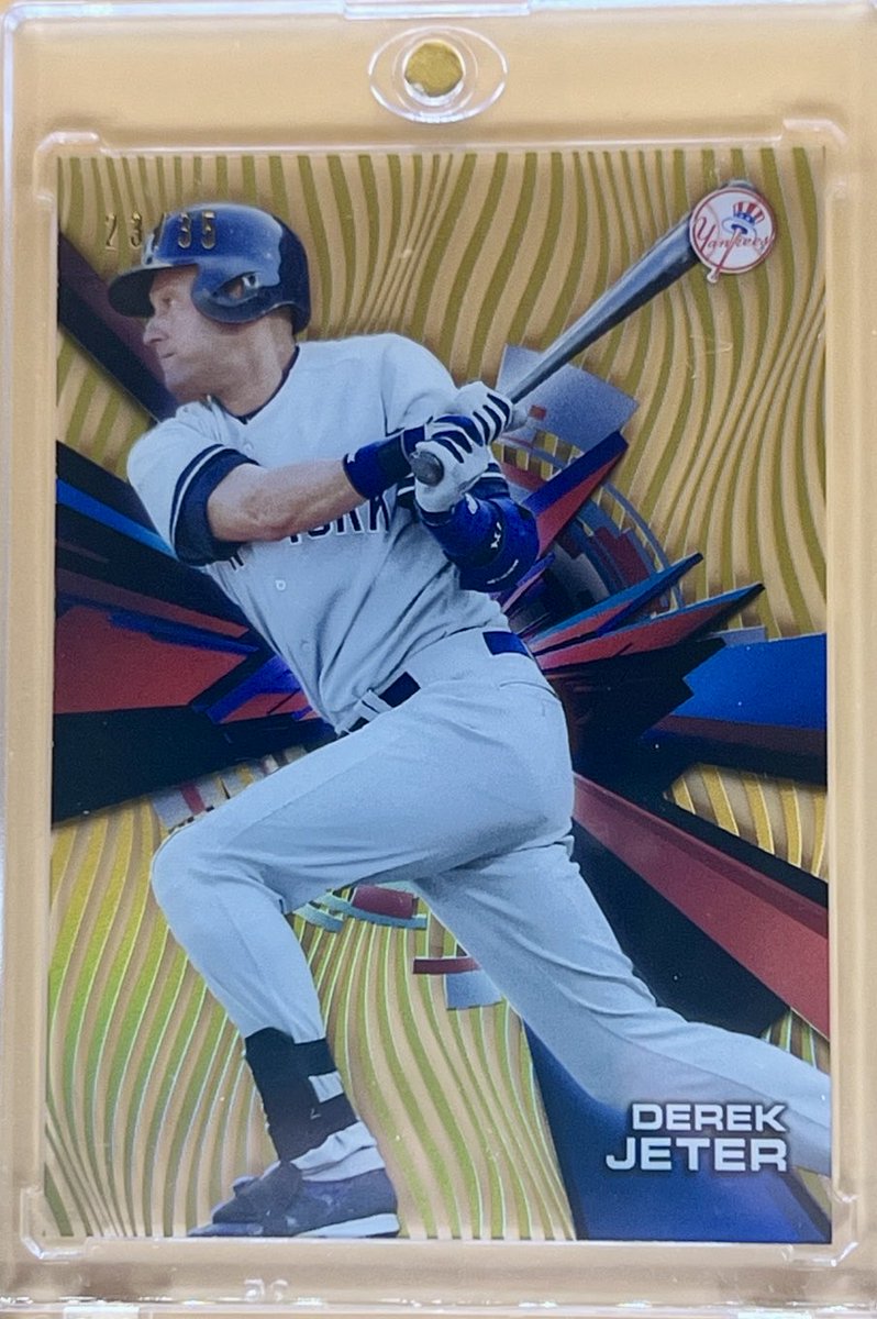 BofaCards's tweet photo. Stack Sale til Sunday - see previous posts - a lot more cards #StackSale 
$5.50 BMWT -

2015 Topps High Tek Derek Jeter #HT-DJ Gold /35 - $45
@HobbyRetweet_ @sports_sell @ILOVECOLLECTING https://t.co/vyJA26fHDs