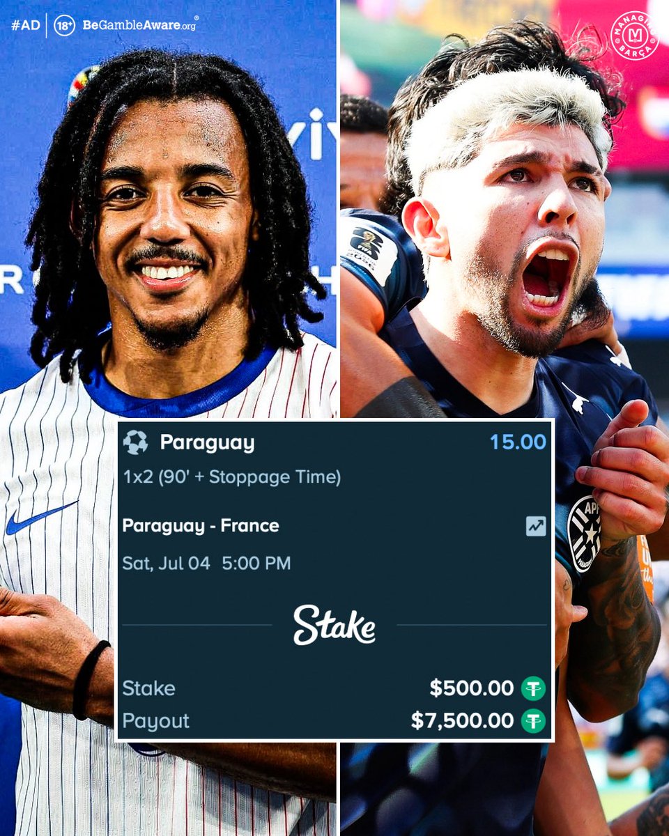 ManagingBarca's tweet photo. 🚨🚨| France vs Paraguay is reportedly at serious risk of being DELAYED tonight due to dangerous weather conditions expected around kick-off.

Forecasts indicate temperatures exceeding 40°C, along with heavy rain and thunderstorms in the area. ⛈️ https://t.co/AdsngWWfjR