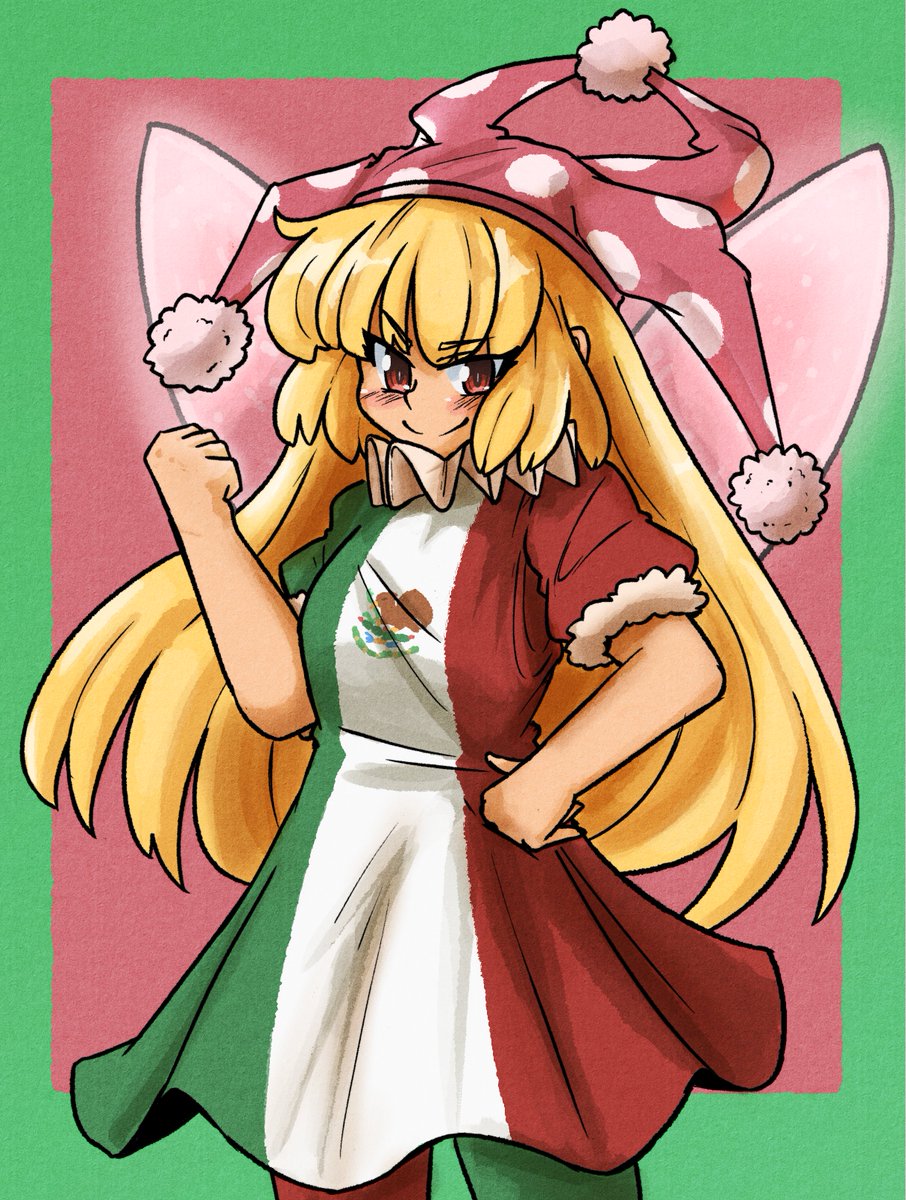 mcsquiddies's tweet photo. not sure why everyone's drawing clownpiece today, but i drew la payasita! i may have mixed up her design, though... https://t.co/d1wMD2dhrv