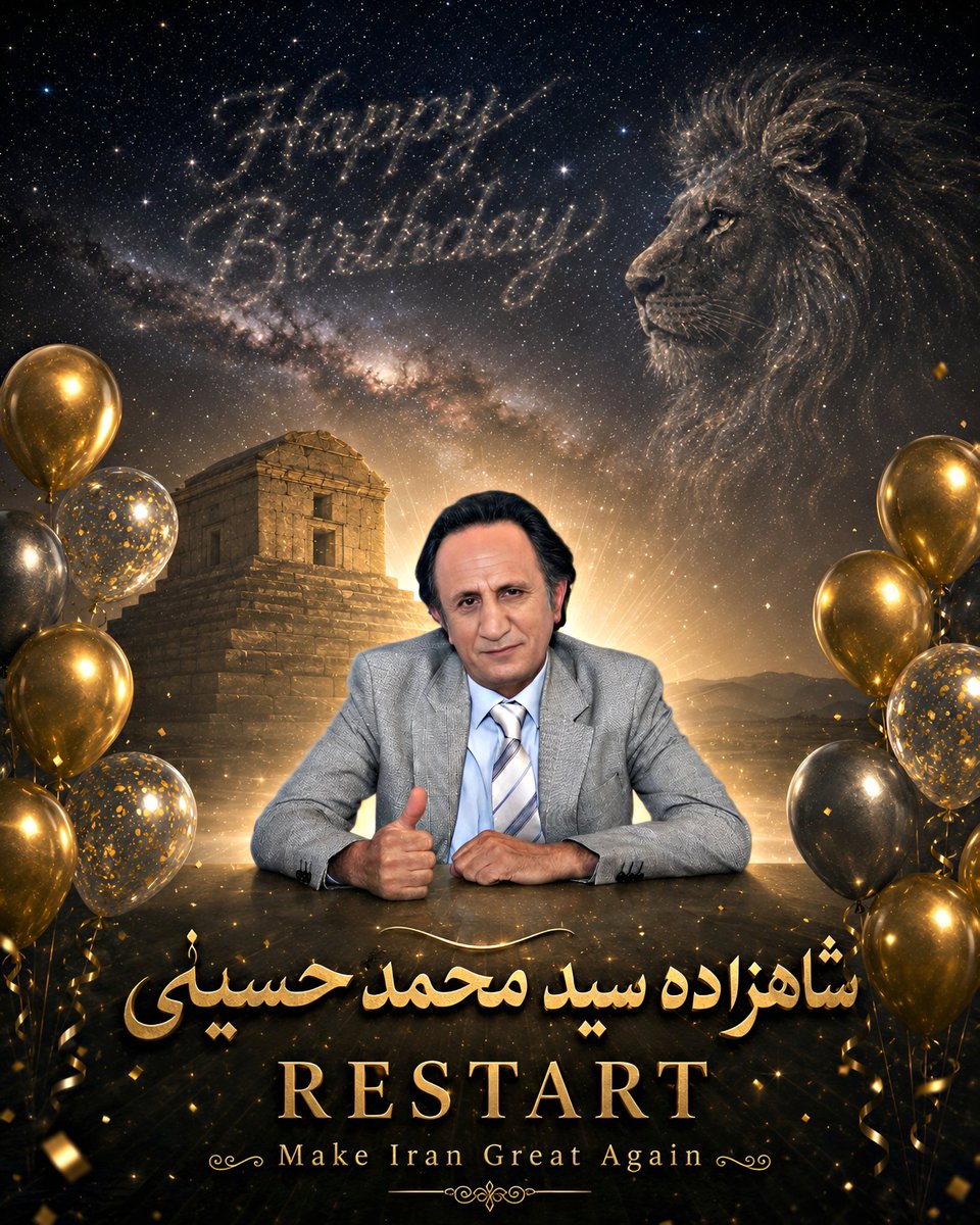 Dozde3vom's tweet photo. تولدت مبارک شاهِ شیران 
❤️‍🔥 https://t.co/CgnQuXjkNQ