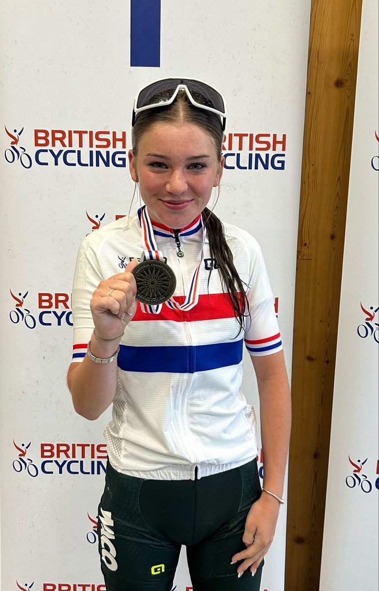 RubyWIsaac's tweet photo. For the last 12 months I have been lucky enough to ride in this amazing jersey. I have had so many ups and downs over the last year but will never forget how proud I have been to race in the British championship jersey. Whoever wears this amazing jersey for the next 12 months I hope it brings you luck. X