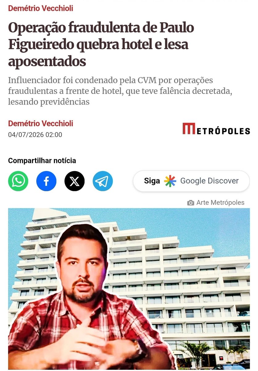 RenatoAfro's tweet photo. @pfigueiredo08 Agora, explica isso aqui , filhadaputa. 200 milhões de reais de aposentados que vc roubou https://t.co/ZJWeuPPLmh
