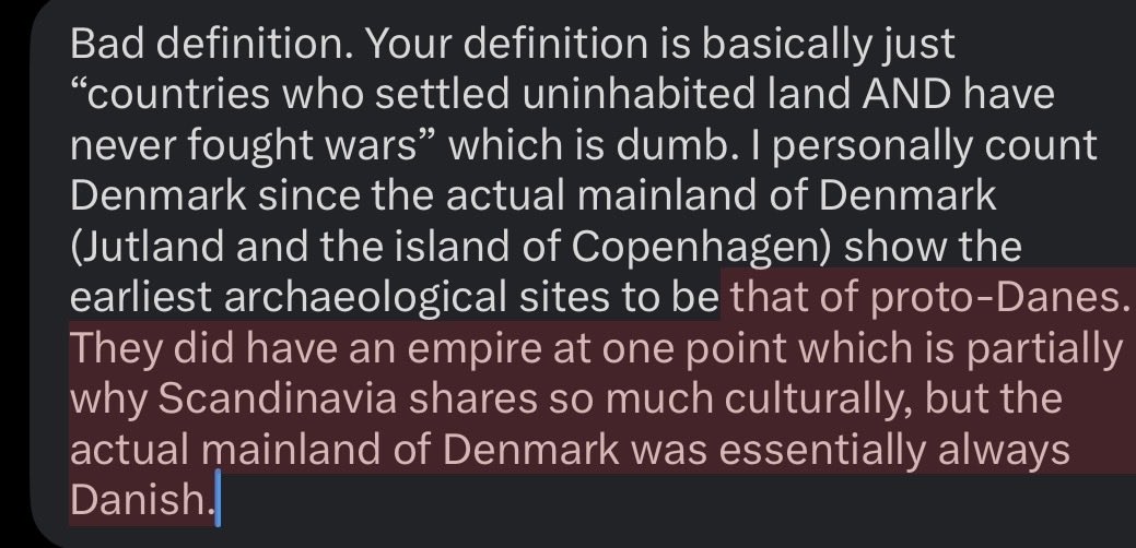 Cringethesecond's tweet photo. @goyim13 @chubaszko @EarthStvdio Also Ireland exists as a big and undebatable counterpoint, since it was literally entirely uninhabited when Scandinavians settled it, and as this was a more recent settling process, there are more records about this. https://t.co/f5Iq2dQcru