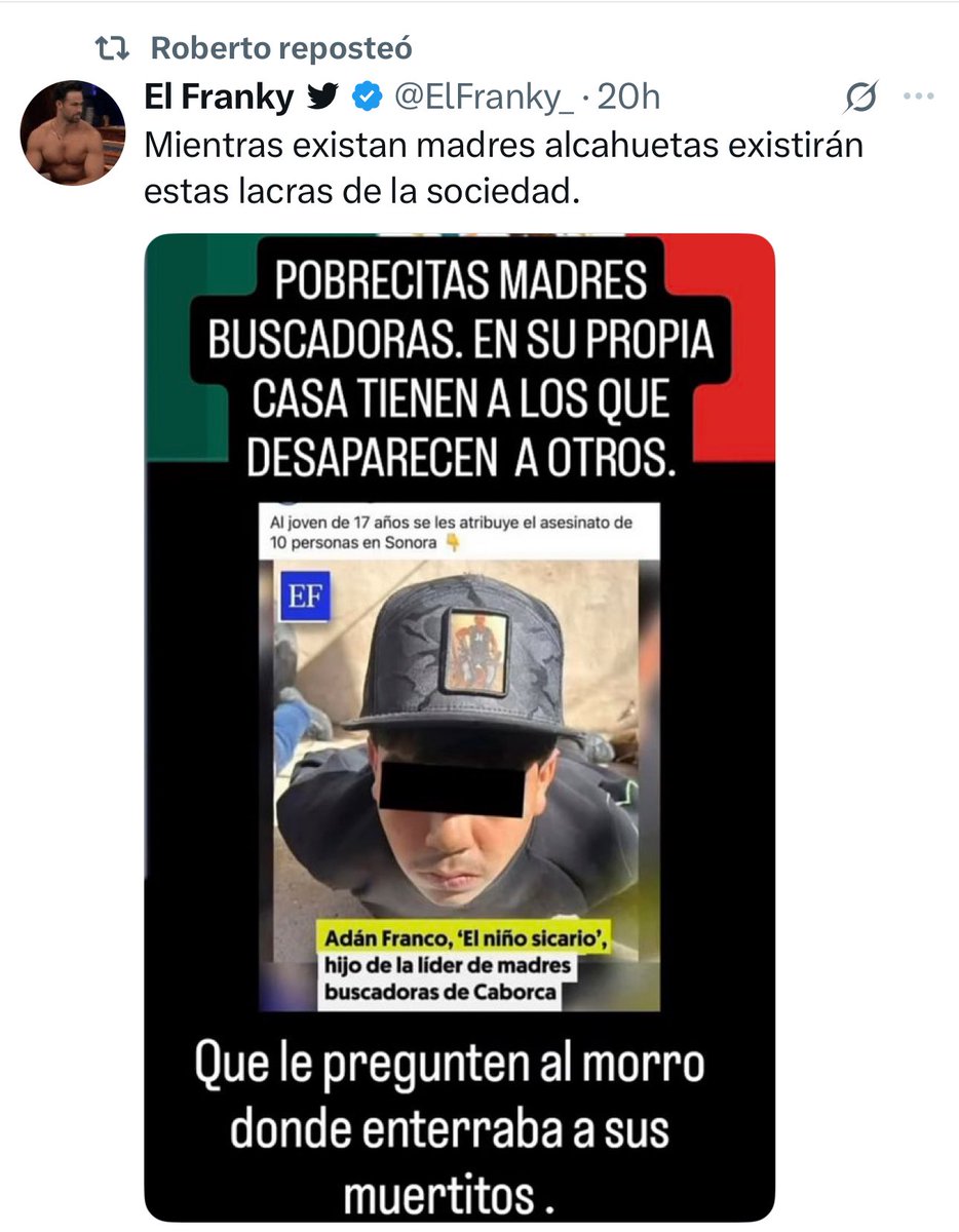 luis_hope's tweet photo. @azucenau @guardian Díganle al the Guardián @guardian que son puros malandros los desaparecidos mayormente https://t.co/VbmktYtQeg