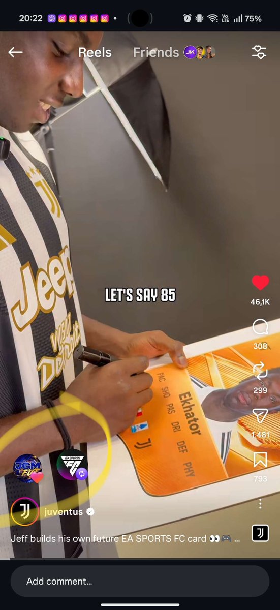 nicoeafc's tweet photo. 🚨 Possible official #FC27 Gold Card design 👀

Recently spotted in a Juventus promotional video, this could be our first look at the new FC27 Gold card design

Credits to @FUTGlenn for finding it. https://t.co/xMdC8ywcyq