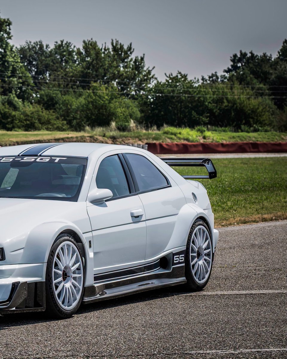 alfattitude's tweet photo. 33 years later, the spirit of the Alfa Romeo 155 DTM returns! 

Inspired by the touring car that conquered the 1993 DTM Championship, the new 55-SGT is neither a replica nor a restomod. Instead, it reimagines what the legendary 155 V6 TI could have become, https://t.co/kO5Cb3vSfF