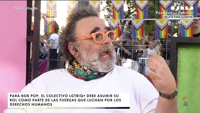 Anonymous_TA's tweet photo. RTVE que pagamos TODOS ha invitado en su especial de Orgullo LGTBI a Bob Pop que literalmente confesó haber abusado sexualmente de hombres de los que se aprovechó sabiendo que estaban drogados

Hay que cerrar ese estercolero. https://t.co/W7g5SiffD1