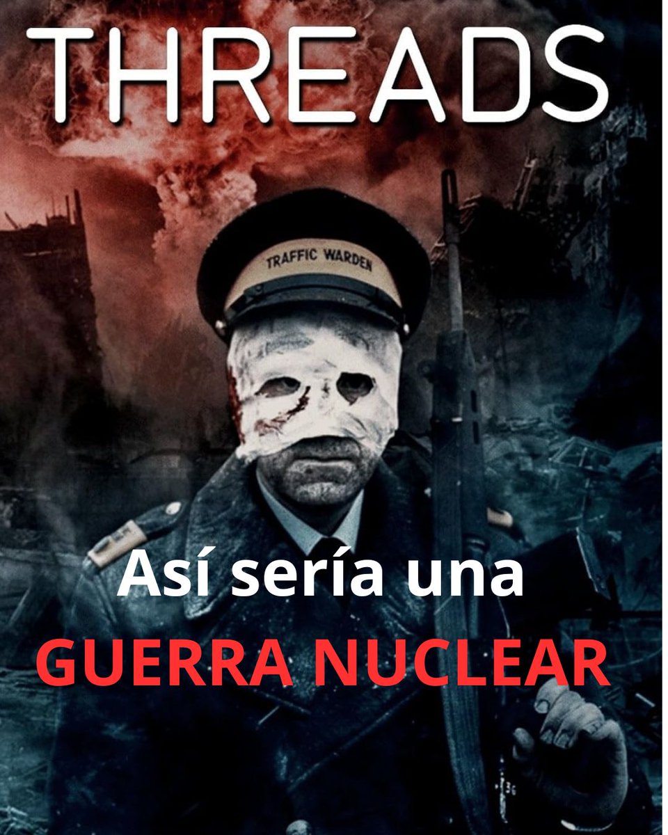enbocacinefago's tweet photo. En 1984, la BBC emitió "Threads", la película sobre una guerra nuclear más realista jamás filmada. Puro terror. El gobierno británico quería conocer qué pasaría exactamente si esto sucediera.

¿Quieres saber por qué traumatizó a toda una generación? Sigue el HILO ⬇️ https://t.co/cPdQwwv0Ki