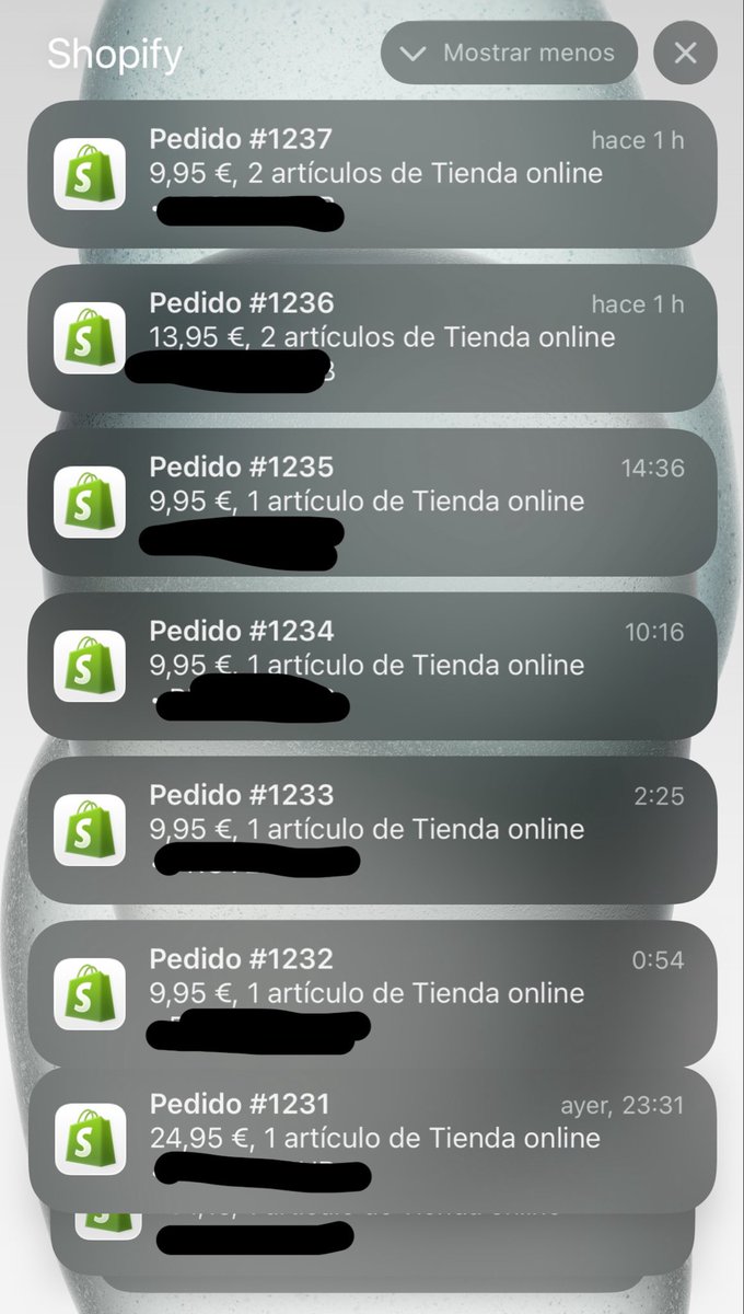 robeertofn's tweet photo. Facturación y pedidos (últimos 3 días)

Facturación -> +1500€

Beneficio -> +850€ 

Shopify 100% beneficio

Drop orgánico 30-40% beneficio https://t.co/EIXY1dqsGh