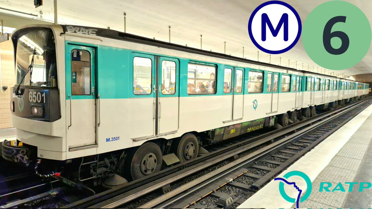 sgenmobilite's tweet photo. 📽 [CAB RIDE SPÉCIALE FIN DU MP73 !] Métro Ligne 6 🚈 MP73 RATP : Nation 🔁 Charles de Gaulle - Étoile 🎥

https://t.co/AGJB8WnKWp

#mp73 #ligne6 #metroaerien #findump73 #etoilenation #kleber #cabride #juillet2026 #ete2026 #metrosurpneus #metrodeparis #parismetro #rollingstock https://t.co/llbE9m7nSr