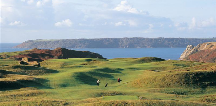 Jacktheswan's tweet photo. @yourgolftravel Pennard, beautiful. https://t.co/y5103RSZ31
