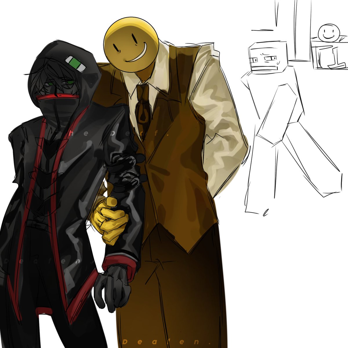 99801AA_F's tweet photo. my first fanart of Verity and Mob, haha
#verity #thatmob #minecrathorror https://t.co/XiyirThcC7