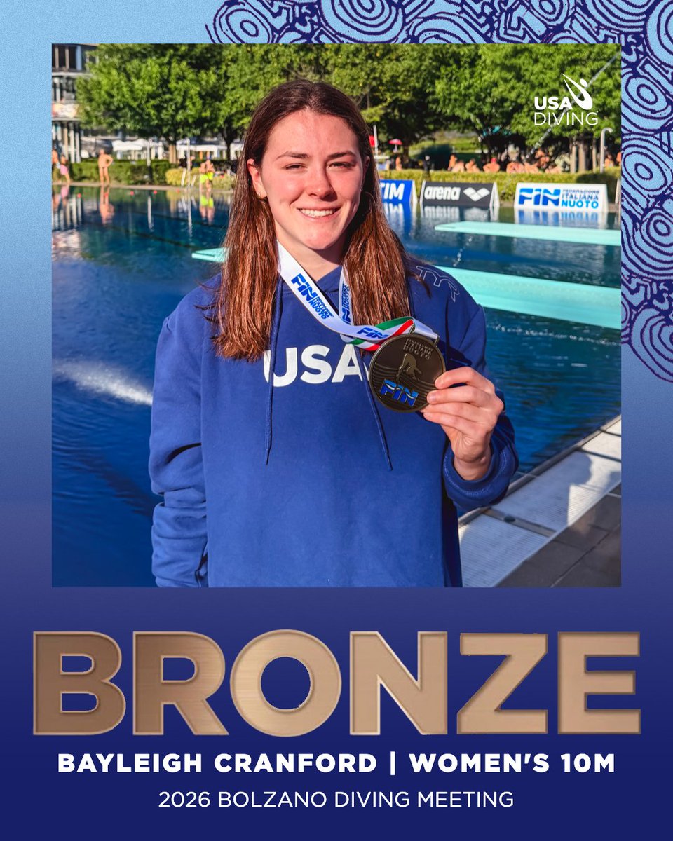 USADiving's tweet photo. Bronzano 🥉 https://t.co/p6NEereerL