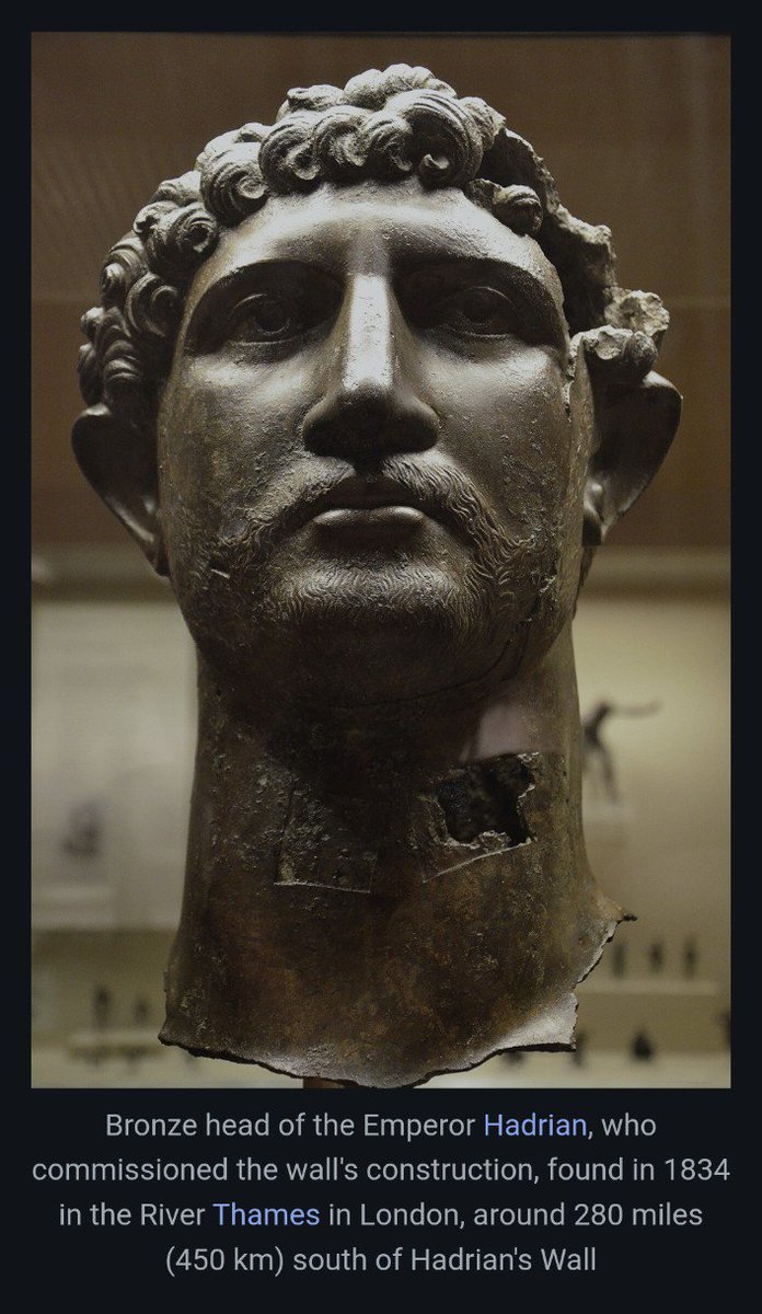 Shani13th's tweet photo. 😮 Cannot unsee how much Mathew @McConaughey looks like #Hadrian , Emperor of #Rome and builder of the Wall of Britain!! C'mon now! Play Hadrian🙏🏼 https://t.co/oGcFXUKRAq