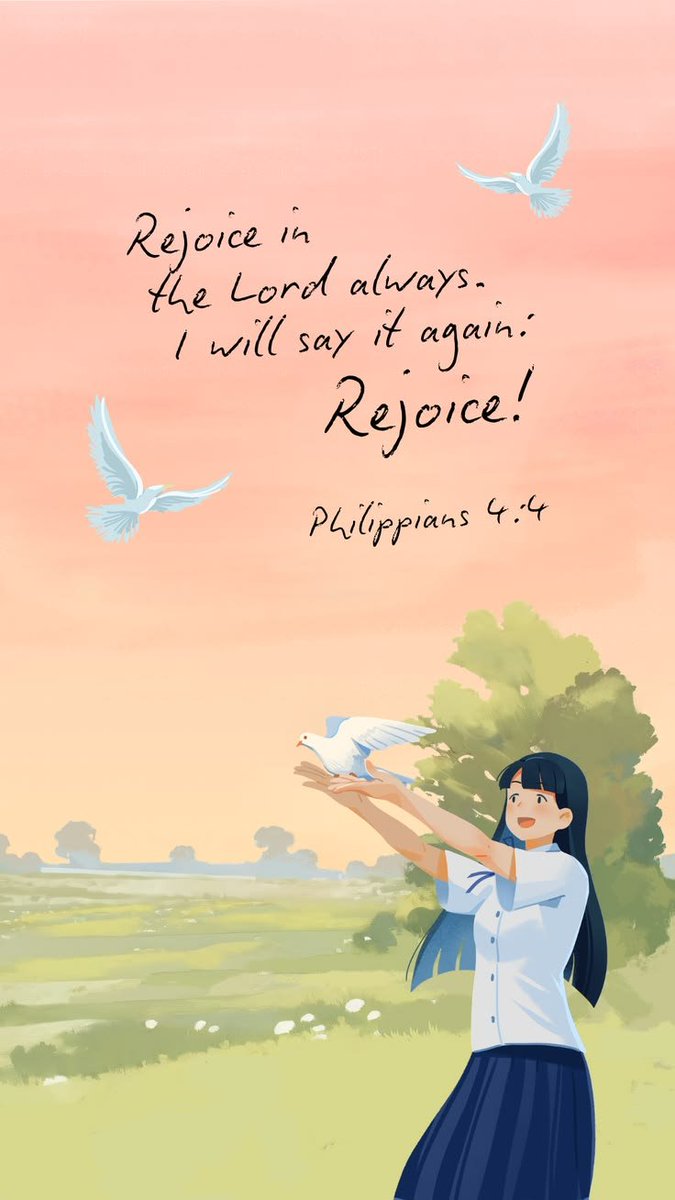 ChristianPapers's tweet photo. Philippians 4:4 (KJV)
Rejoice in the Lord alway: and again I say, Rejoice. https://t.co/vi2HiEZQQP