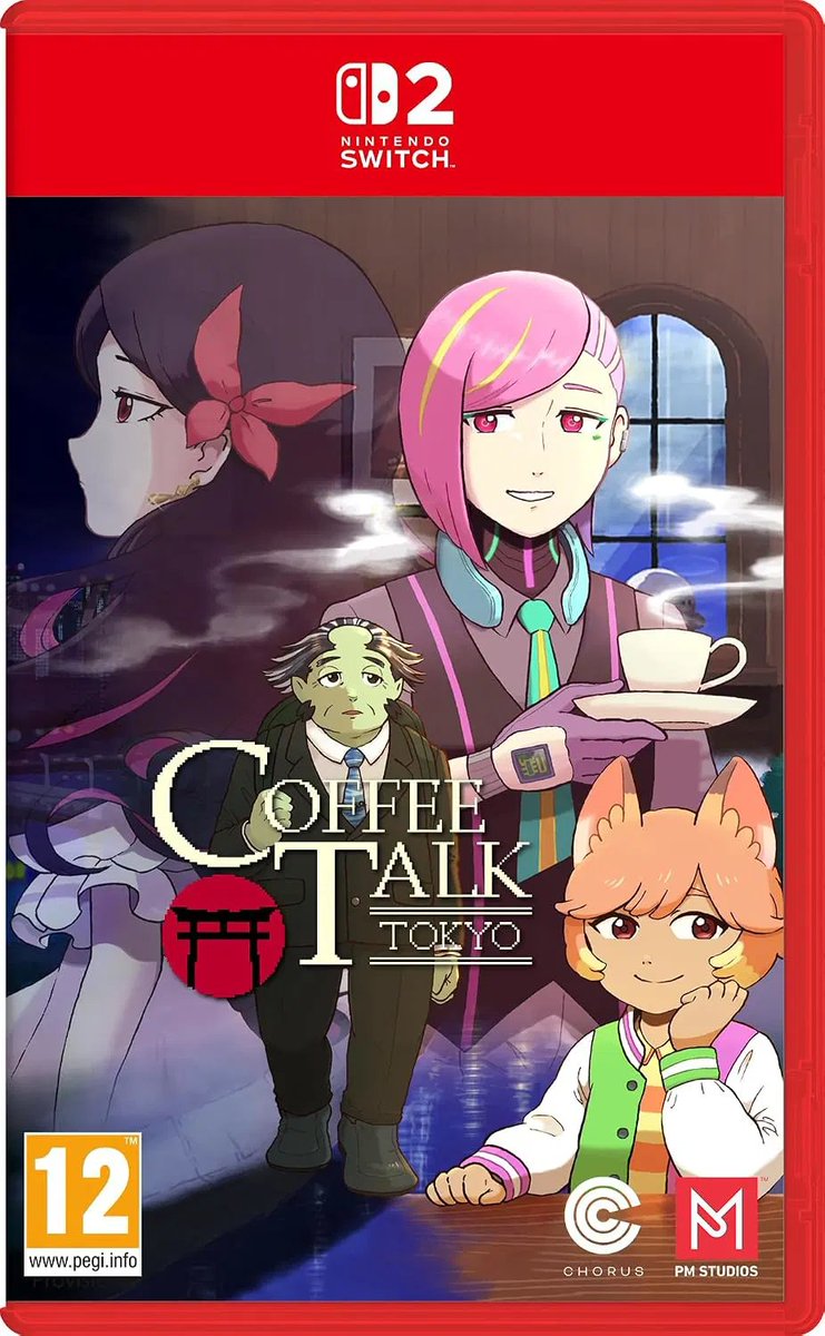 IsGameKeyCard's tweet photo. 🟢 Coffee Talk Tokyo will be distributed as a real Game Cartridge in ASIA, EUR. #Switch2 #PMStudios #GameKeyCard https://t.co/jT3E9Cvcpd
