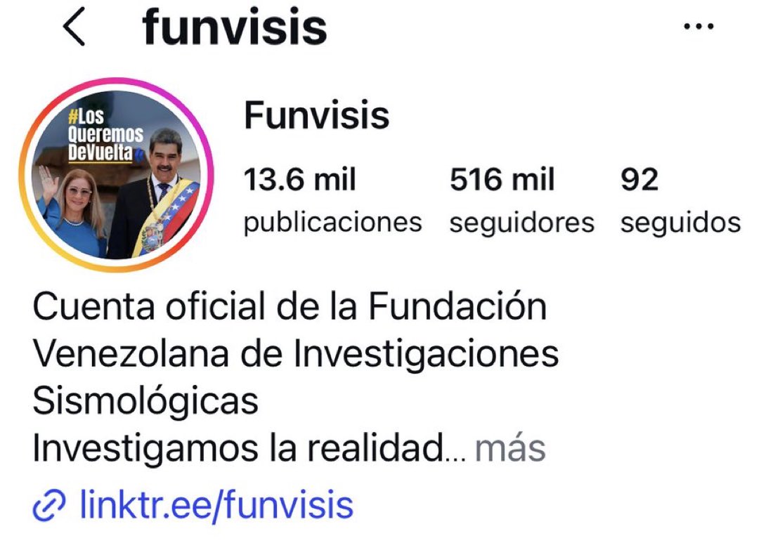 RaymondAzarM's tweet photo. Imagínese usted si está es la imagen oficial de la Fundación de Investigaciones Sismológicas de Venezuela. 

Todo está muy claro. https://t.co/A7pe26jF3S