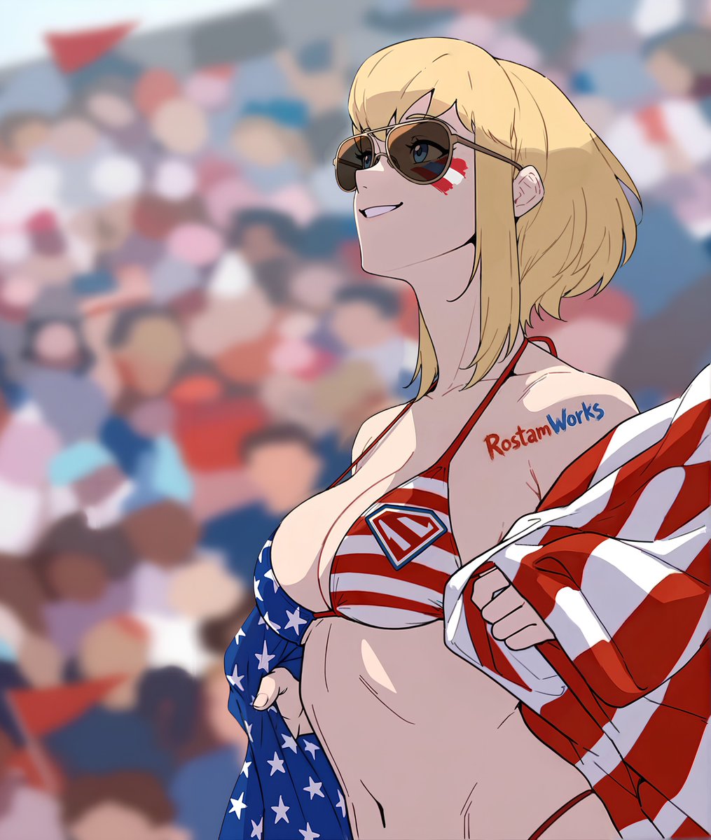 RostamWorks's tweet photo. Hello my friends! Happy 4th of July to all who observe it! Kara Zor-El celebrates with you! Light those fireworks and light up that night sky in red, white, and blue!

For your support and to celebrate the season, enjoy my Patreon-wide discount for the next few weeks!

This was a really fun project to work on. Enjoy and see you again soon!

#4thofjulyweekend #america250 #patreon #supergirl #digitalart #promotion #discount #superman #fanart