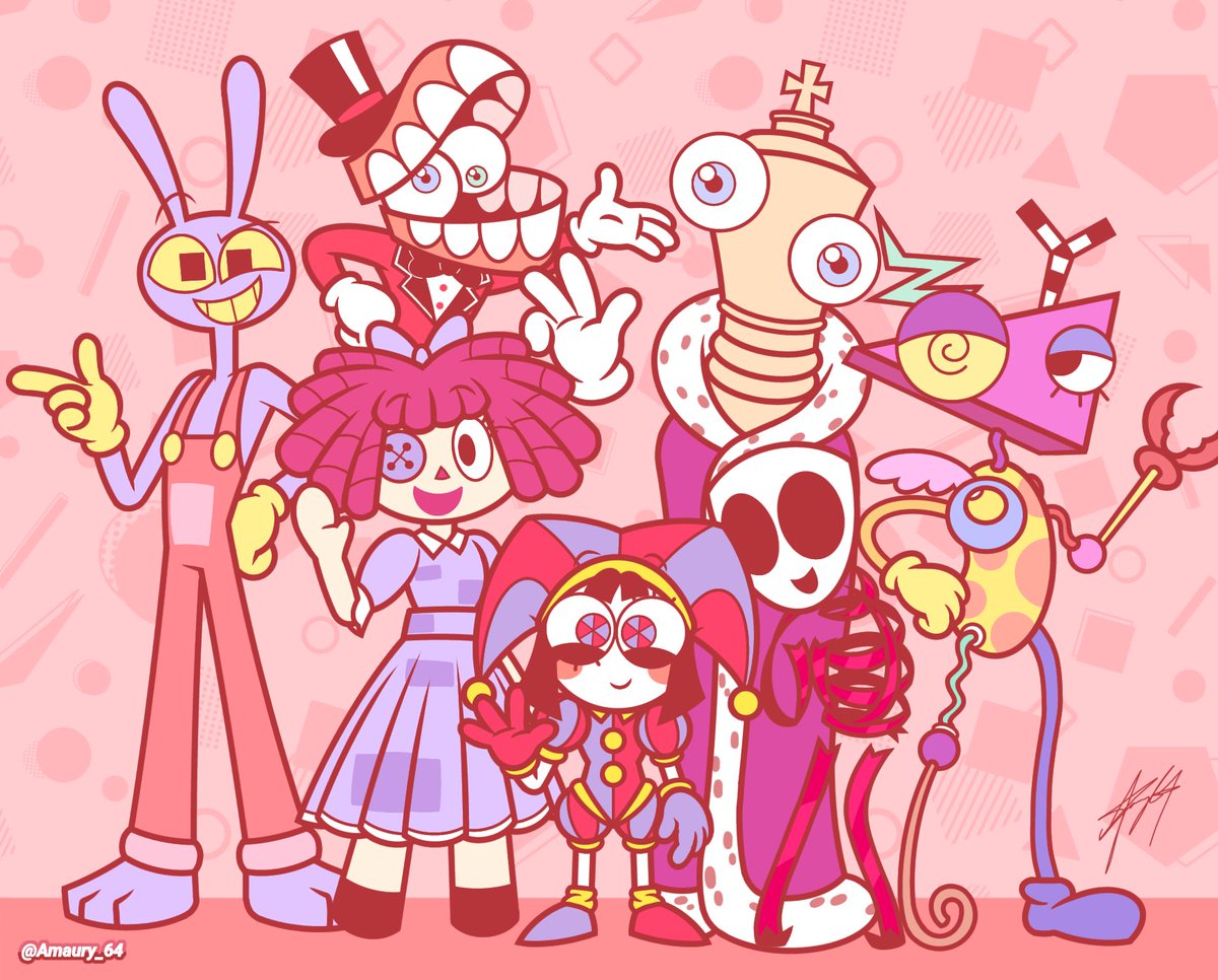 Amari64_'s tweet photo. You were a wonderful audience, thanks for everything! 🎪🎭
#digitalcircusㅤㅤ
#pomni #caine #tadcㅤㅤ #theamazingdigitalcircus #jax https://t.co/f8ArBEZa5R