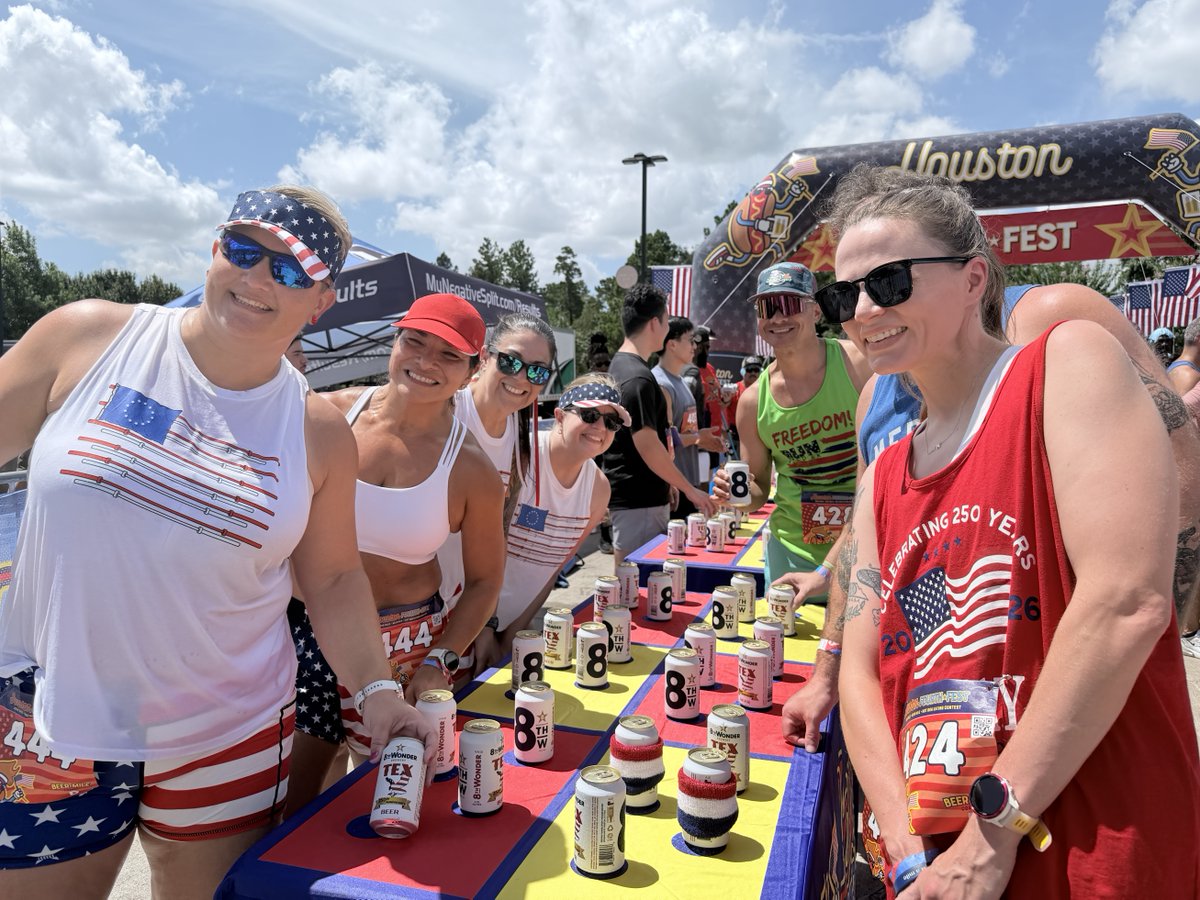 krbe's tweet photo. Nothing better than spending Fourth of July at #HoustonFourthFest! πΊπ²π
A day full of running π, hotdogs π, and beer! Congratulations to all of today's participants! π
#KRBE #IndependenceDay #July4 https://t.co/wkbCwYlBqz