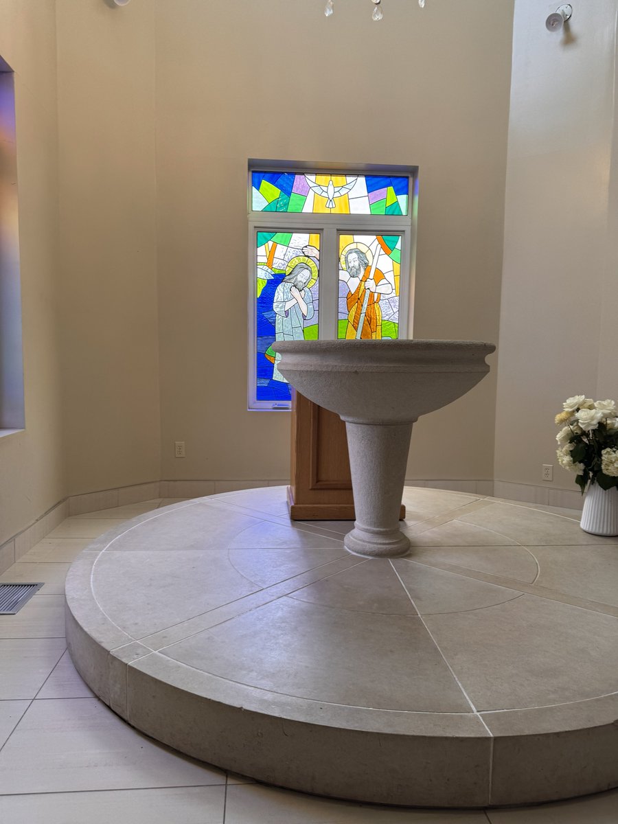 CedarsAndSaints's tweet photo. Attended a beautiful baptism today.

A reminder that every child is not just a gift to a family, but a soul entrusted to God.

There are few things more moving than watching a new life welcomed into the Church.

✝️🤍 https://t.co/PEIdPyK5Hf