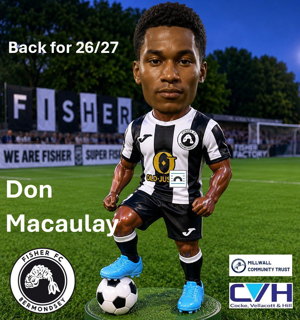 FisherFC's tweet photo. Our thanks to Ben W &amp; Freya who have chosen to sponsor Alex Kozak and Don Macaulay for the upcoming season https://t.co/SW9e0m3Fhf