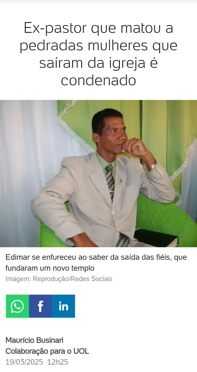 HiYoriSS2's tweet photo. @versusgi @badmichaelj Quer mais? Precisa dos que foram aceitos na igreja após os crimes? Temos também, de antemão posso citar o assassino da Daniela Perez, que morreu como pastor e ainda foi saudado pelo pai do André Valadão da Lagoinha 
Ah não vamos esquecer do caso Lucas Terra que NUNCA teve justiça https://t.co/Eni1HwuP6O