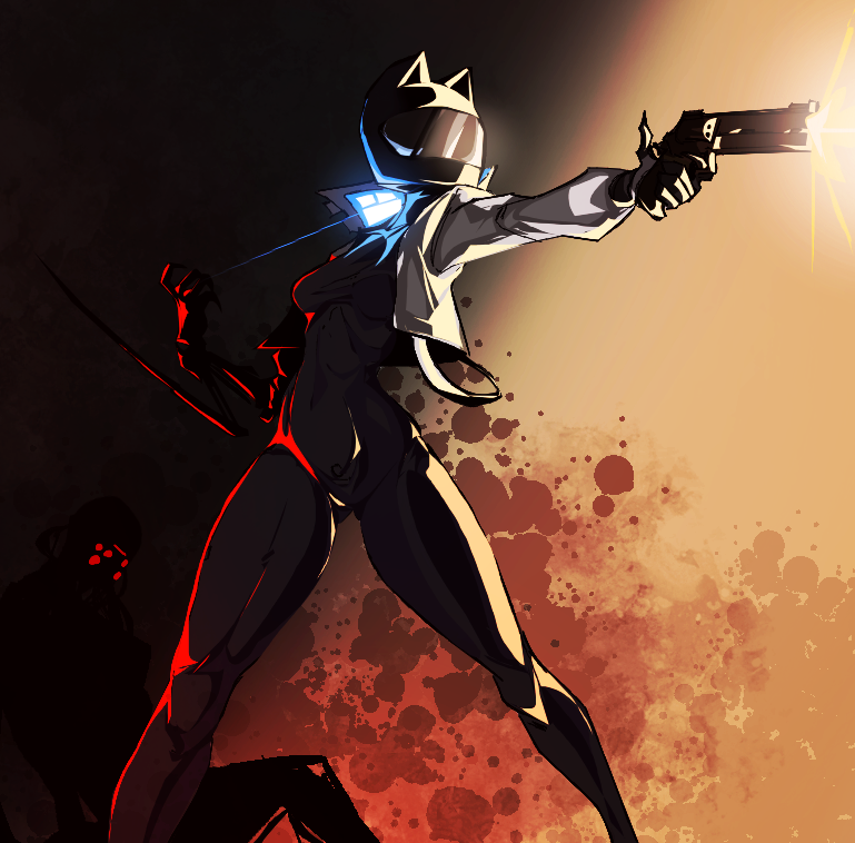 The_Tuerc's tweet photo. SMOKIN' IRON.

   #OCㅤㅤ #artㅤㅤㅤㅤ #artmootsㅤ 
#CyberpunkOC https://t.co/T9uqKq2kPZ