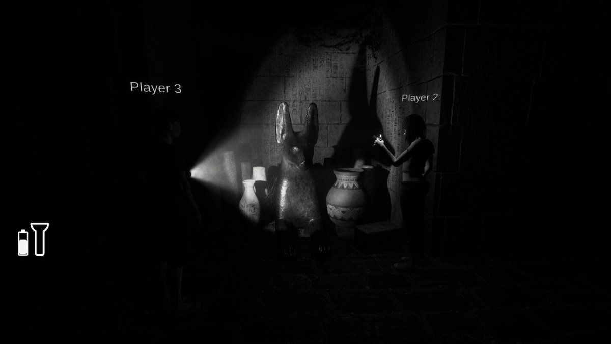 torlightstudio's tweet photo. @Launch_Frame I'm making a co-op horror style game "Creatures of the Night", kind of like old Hammer Horror movies meet Phasmophobia. Monsters can hear your footsteps and voice. I want to make a game where people can goof around and have fun together! https://t.co/hFP8OTgTsv